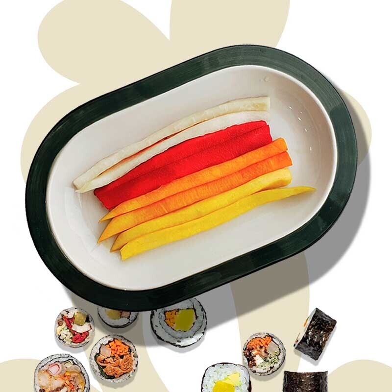 제철그대로 김밥 수제단무지